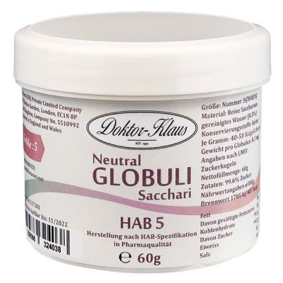 60g Neutral Globuli Gr. 5 von Doktor-Klaus