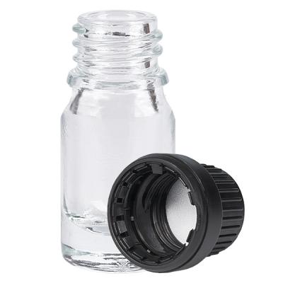 5ml Flasche 11mm Schraubverschluss schwarz Originalitätsverschluss ClearLine UT18/5