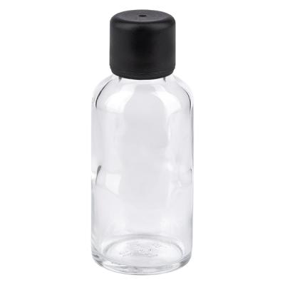 30ml Flasche 6mm Schraubverschluss schwarz Standard ClearLine UT18/30