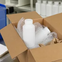 Apothekenflasche HDPE weiß 30ml unlabeled ohne Verschluss für pharmazeutische Abfüllung