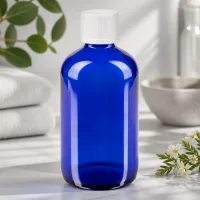 Kindersichere Tropfflasche 100ml ApoGlas blau für Pharmazeutika und Naturheilmittel