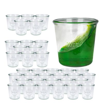36er Set Weck Gläser 580ml Sturzgläser