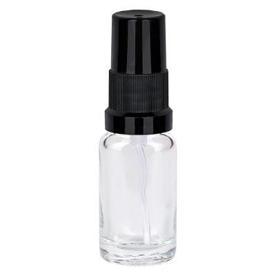 10ml Sprayflasche schwarz Standardverschluss ClearLine UT18/10