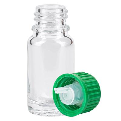 10ml Tropfflasche 0.8mm grün Standardverschluss ClearLine UT18/10