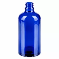 100ml Pumpflasche schwarz Standardverschluss BlueLine UT18/100