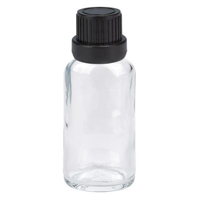 20ml Flasche 11mm Schraubverschluss schwarz Originalitätsverschluss ClearLine UT18/20