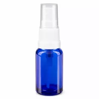 Blaue 10ml Glasflasche mit Zerstäuber für ätherische Öle Parfüm und Pharmazieprodukte