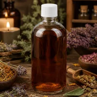 Aromatherapie Flasche 100ml Klarglas ClearLine UT18 weißer Sicherheitsverschluss 11mm STD