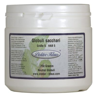 750g Neutral Globuli Gr. 5 von Doktor-Klaus