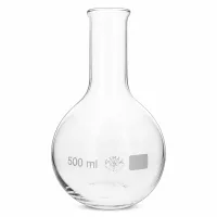 Professioneller Enghals-Kolben 500ml aus resistentem Laborglas