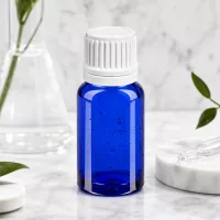 10ml Flasche 11mm Schraubverschluss weiß Originalitätsverschluss BlueLine UT18/10