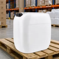 Rechteckiger Lagerkanister 30 Liter für Chemikalien Öle und Reinigungsmittel