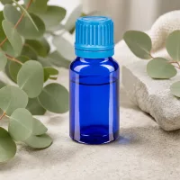 Handliche Blauglasflasche 10ml mit kindersicherem Verschluss für sichere Aufbewahrung