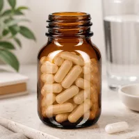 Apothekerflasche 50ml aus braunem Glas mit weiter Öffnung für professionelle Anwendung