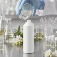 Weiße 250ml HDPE Apothekenflasche schlanke Zylinderform für Seren und Lösungen geeignet