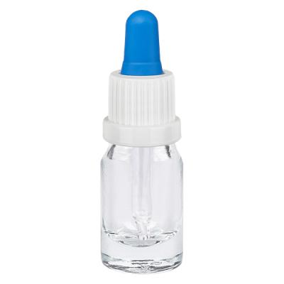 5ml Pipettenflasche weiß/blau Originalitätsverschluss ClearLine UT18/5