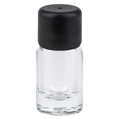 5ml Flasche 6mm Schraubverschluss schwarz Standard ClearLine UT18/5