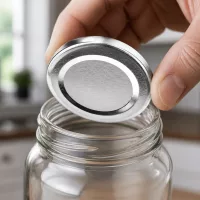 58mm UNiTWIST BasicSeal Deckel TO58deep silber glänzend Küche Einkochen Konservieren