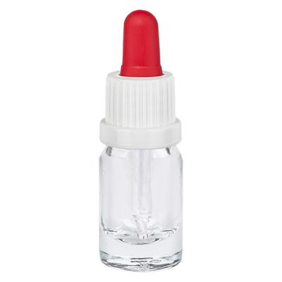 5ml Pipettenflasche weiß/rot Originalitätsverschluss ClearLine UT18/5