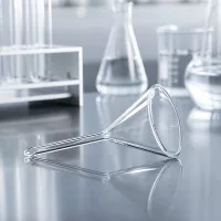 Vielseitiger Analysetrichter 35mm Borosilikat für Filtration und Probenaufbereitung im Forschungslabor