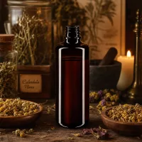 Violettglas Tropfflasche Orion 100ml mit schlanker Form für platzsparende Aufbewahrung im Regal