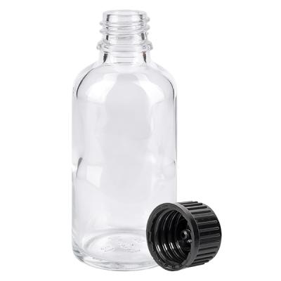 50ml Flasche 11mm Schraubverschluss schwarz Standard ClearLine UT18/50