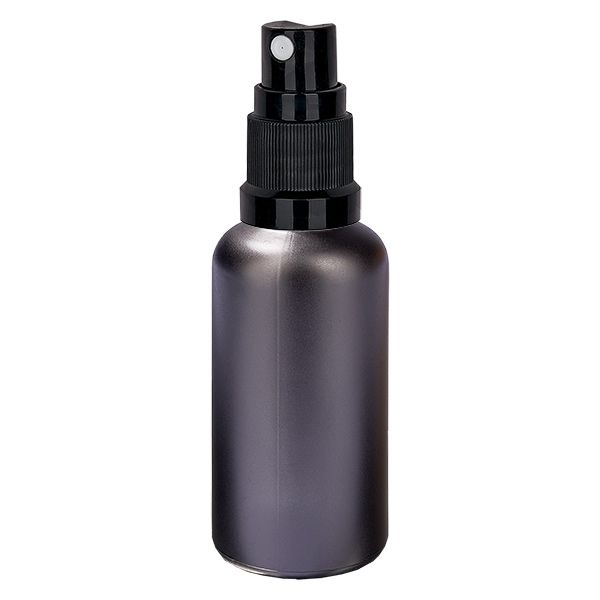 50ml Sprayflasche schwarz Standardverschluss BlackLine UT18/50