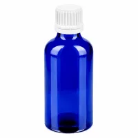 Professionelle 50ml Laborflasche mit Schraubdeckel für sichere Aufbewahrung