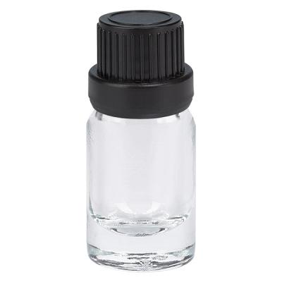 5ml Tropfflasche 2mm schwarz Originalitätsverschluss ClearLine UT18/5