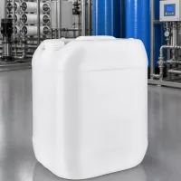 Rechteckiger UN-Kanister 20 Liter ohne Verschluss mit verstärkter Wandstruktur aus PE