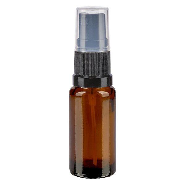 Apothekenflasche braun 10ml Sprayaufsatz schwarz