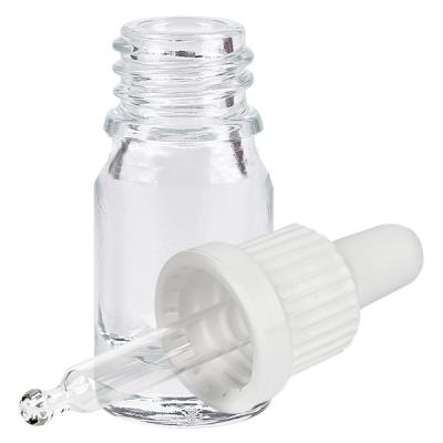 5ml Pipettenflasche weiß Originalitätsverschluss ClearLine UT18/5