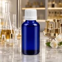 30ml BlueLine Glasflasche mit präzisem 11mm Gewinde für industrielle und private Nutzung