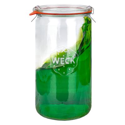 6er Set Weck Gläser 1590ml Zylindergläser, 1,5L Sturzgläser