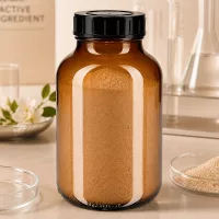 Vielseitige braune 1000ml Glasflasche mit Schraubverschluss für trockene Inhaltsstoffe