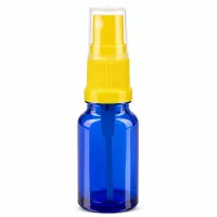 10ml Mini Sprayflasche gelb transparent STD BlueLine UT18 10 handliche Reisegröße