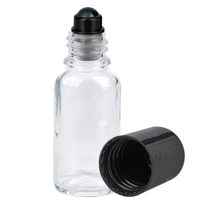 20ml Roll-On Flasche schwarz Standardverschluss ClearLine UT18/20