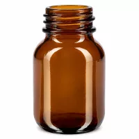 Lichtschützende 50ml Braunglasflasche für empfindliche Substanzen
