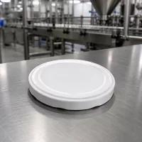 Weisser TO63 Deckel Seitenansicht Randprofil BPA-frei BioSeal unitemp Einmachglas Verschluss