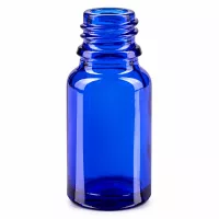 Handliche 10ml blaue Glasflasche BlueLine UT18 10 ideal für Reise und unterwegs