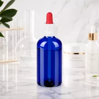 Sterile 100ml Tropferflasche aus Borosilikatglas mit kindersicherem Verschlusssystem