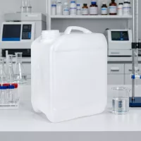 Lebensmittelechter Kunststoffbehälter 2,5 Liter ohne Verschluss mit seitlichen Verstärkungsrippen