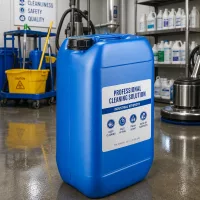 Lagerfähiger Gewerbekanister 15 Liter blau mit Originalverschluss für Reinigungschemikalien