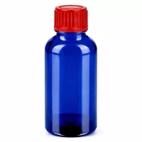 Kompakte 30ml Flasche SV rot STD in elegantem Blau für professionelle Anwendungen