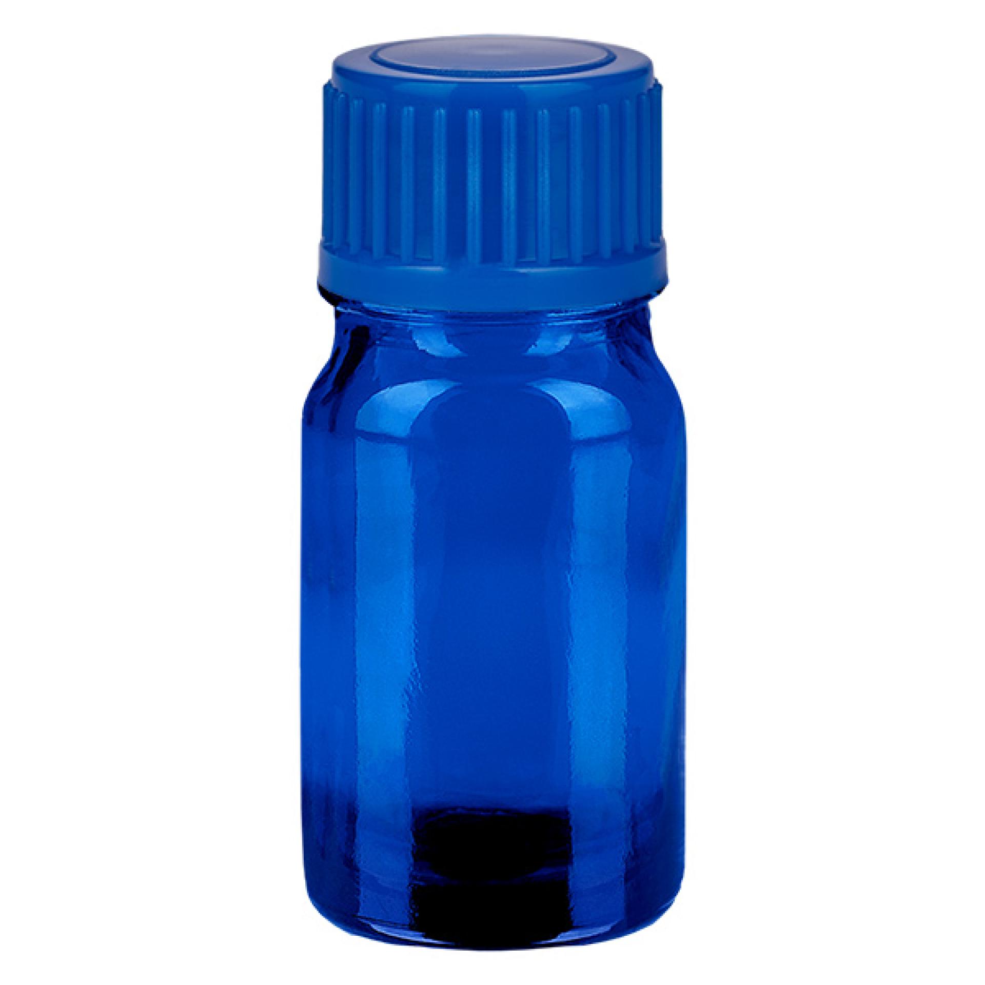 5ml Flasche 11mm Schraubverschluss blau Standard BlueLine UT18/5