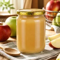 555ml UNiTWIST Rundglas mit Bienenwaben Schraubdeckel ideal zum Haltbarmachen von Obstpüree