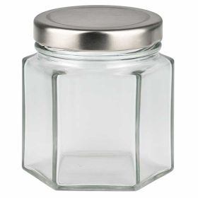 47ml Hexaglas mit BasicSeal Deckel silber UNiTWIST