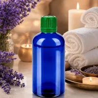 Professionelle Dosierflasche 100ml mit 11mm Öffnung ideal für Kosmetik und Naturheilkunde