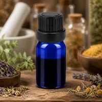 Laborqualität 5ml Glasflasche 11mm SV schwarz OV für präzise Dosierung von Wirkstoffen