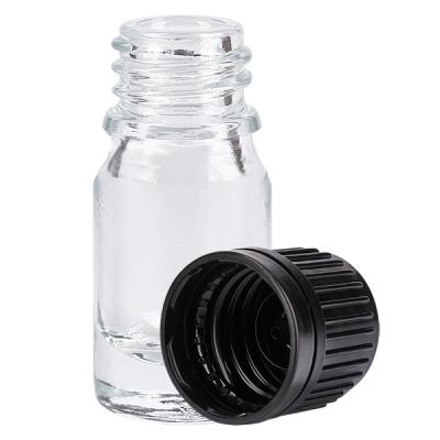 5ml Flasche 11mm Schraubverschluss schwarz Originalitätsverschluss ClearLine UT18/5